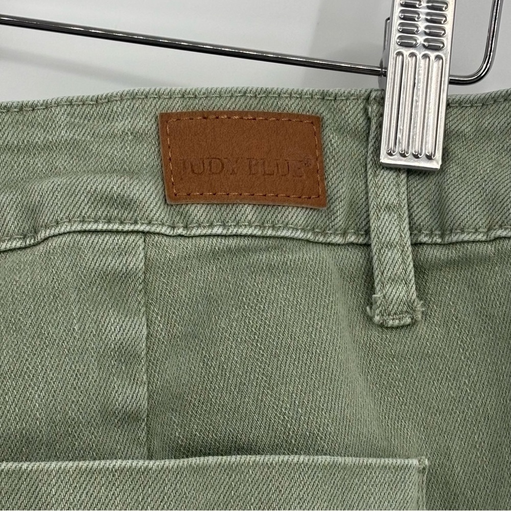 Judy Blue Greenwich high waisted straight leg front seam jeans JB88688 Sz 14W - Picture 8 of 13